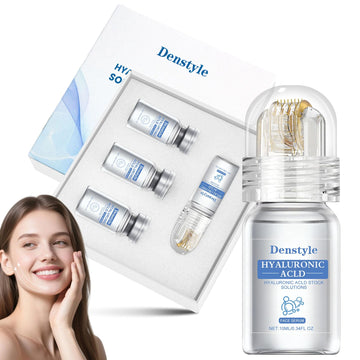 ZJRUI kit microagujas rolador, mejora absorción y cuidado diario.