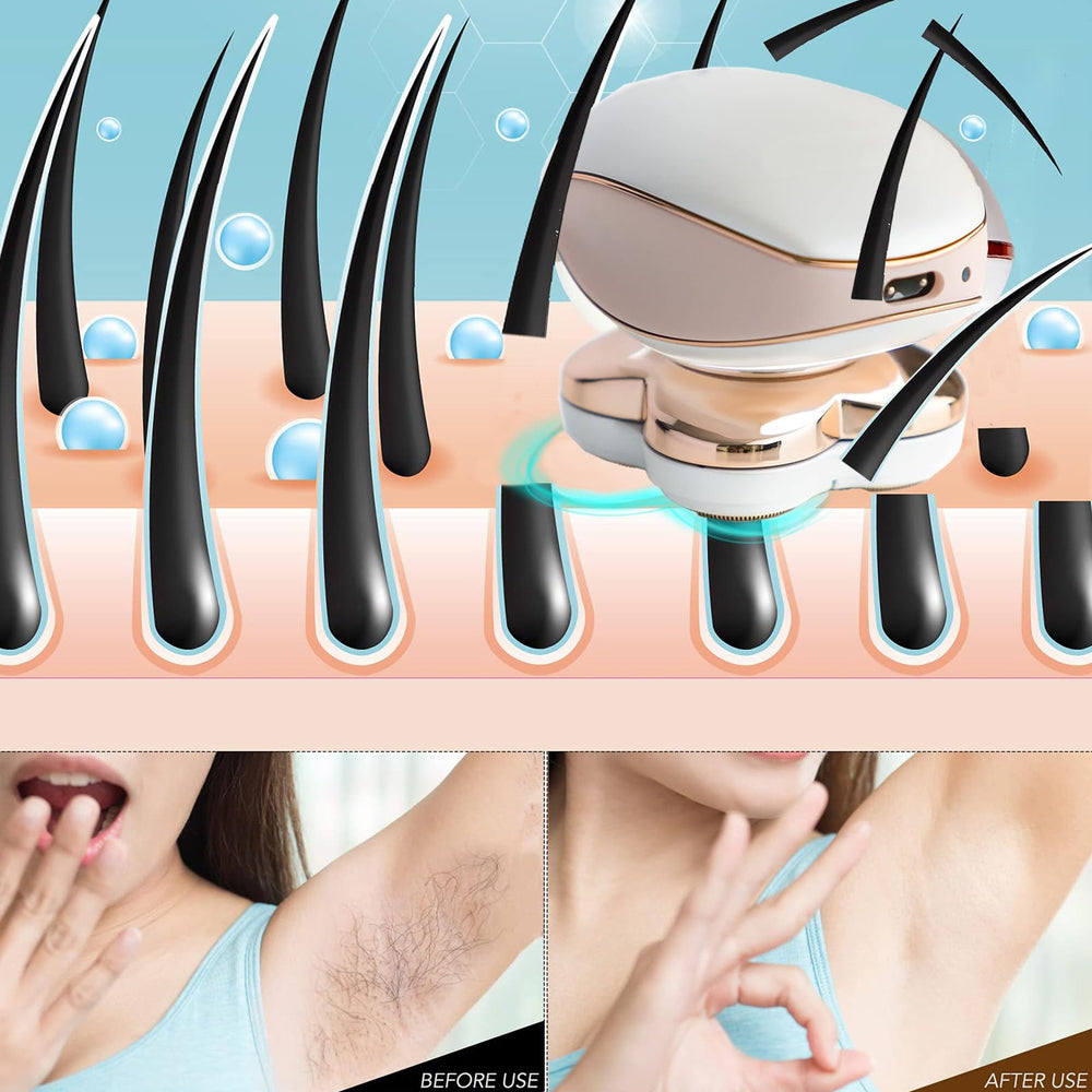 Zjyufy afiladora eléctrica para uso corporal en áreas grandes.
