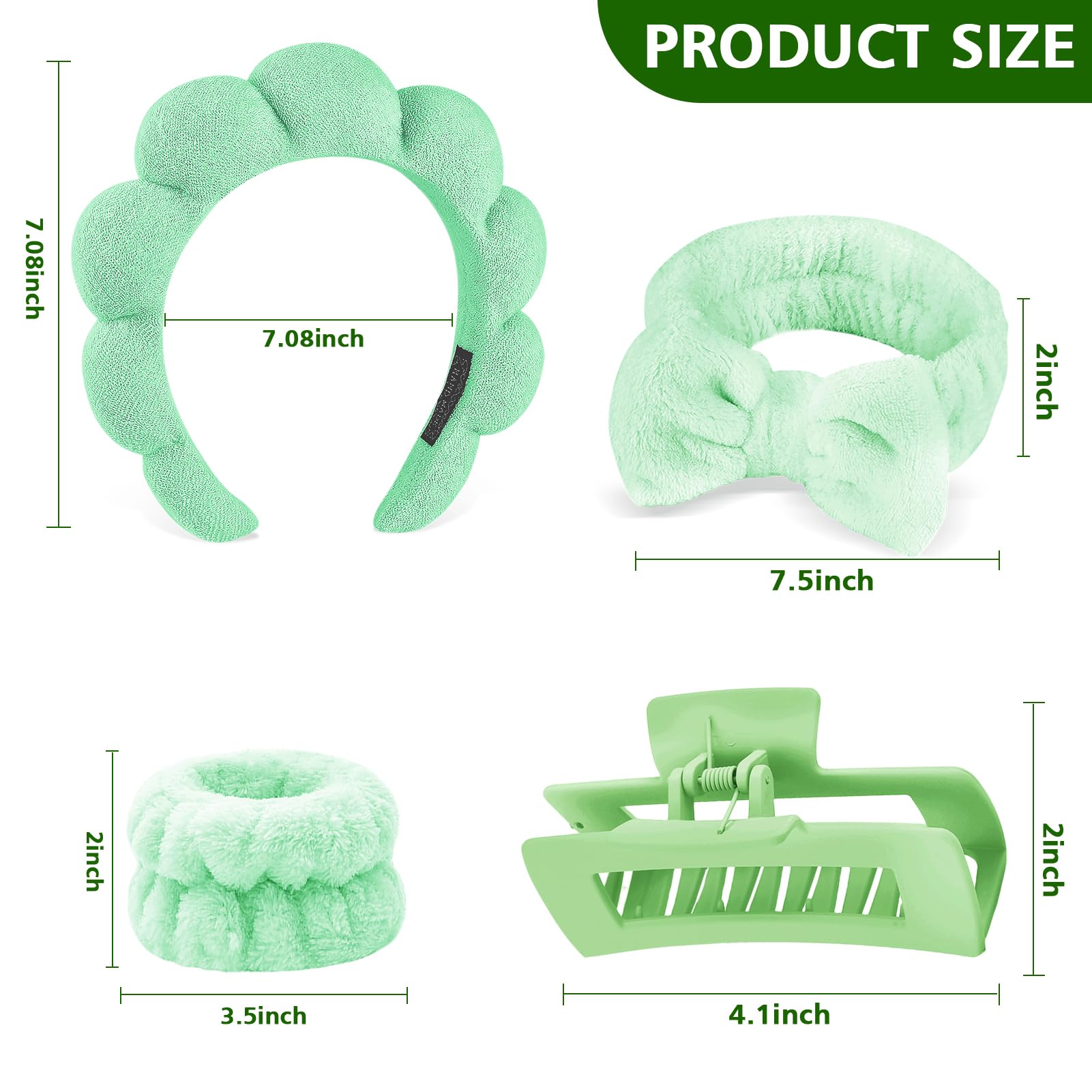 Diseño en nube Zkptops que mantiene el cabello recogido.