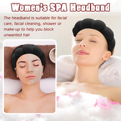 Zkptops esponja lavado facial terry suave y absorbente para limpieza diaria.