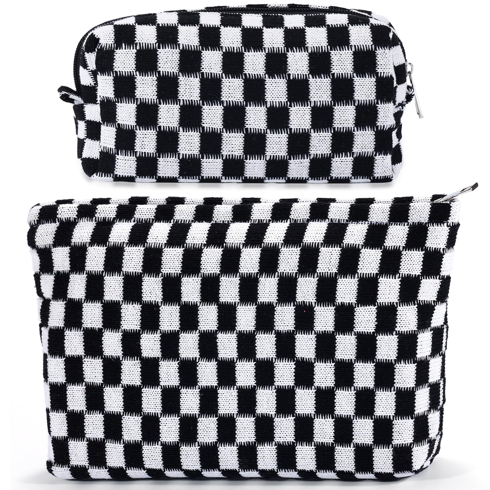 ZLFSRQ bolsa de maquillaje cuadros grande para cosméticos diarios