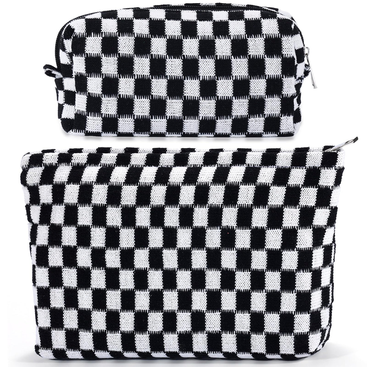 ZLFSRQ bolsa de maquillaje cuadros grande para cosméticos diarios