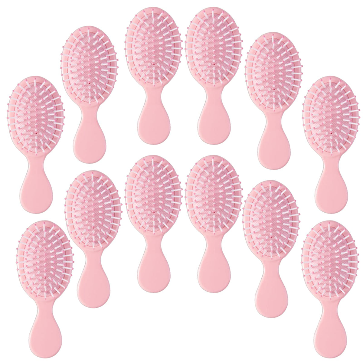 Cepillo mini ZMOIVOK para cabello desenredado suave, ideal para uso diario.
