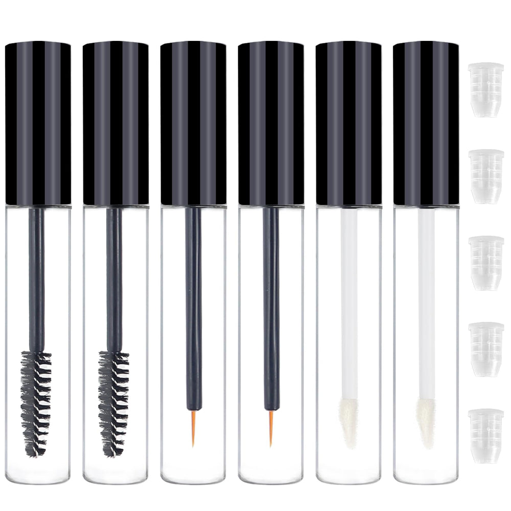 ZNBSIXP tubo mascara 10ml con aplicador, ideal para retoques en cualquier lugar.