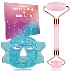 ZNÖCUETÖD rodillo de jade para rostro: ligero levantamiento suave.