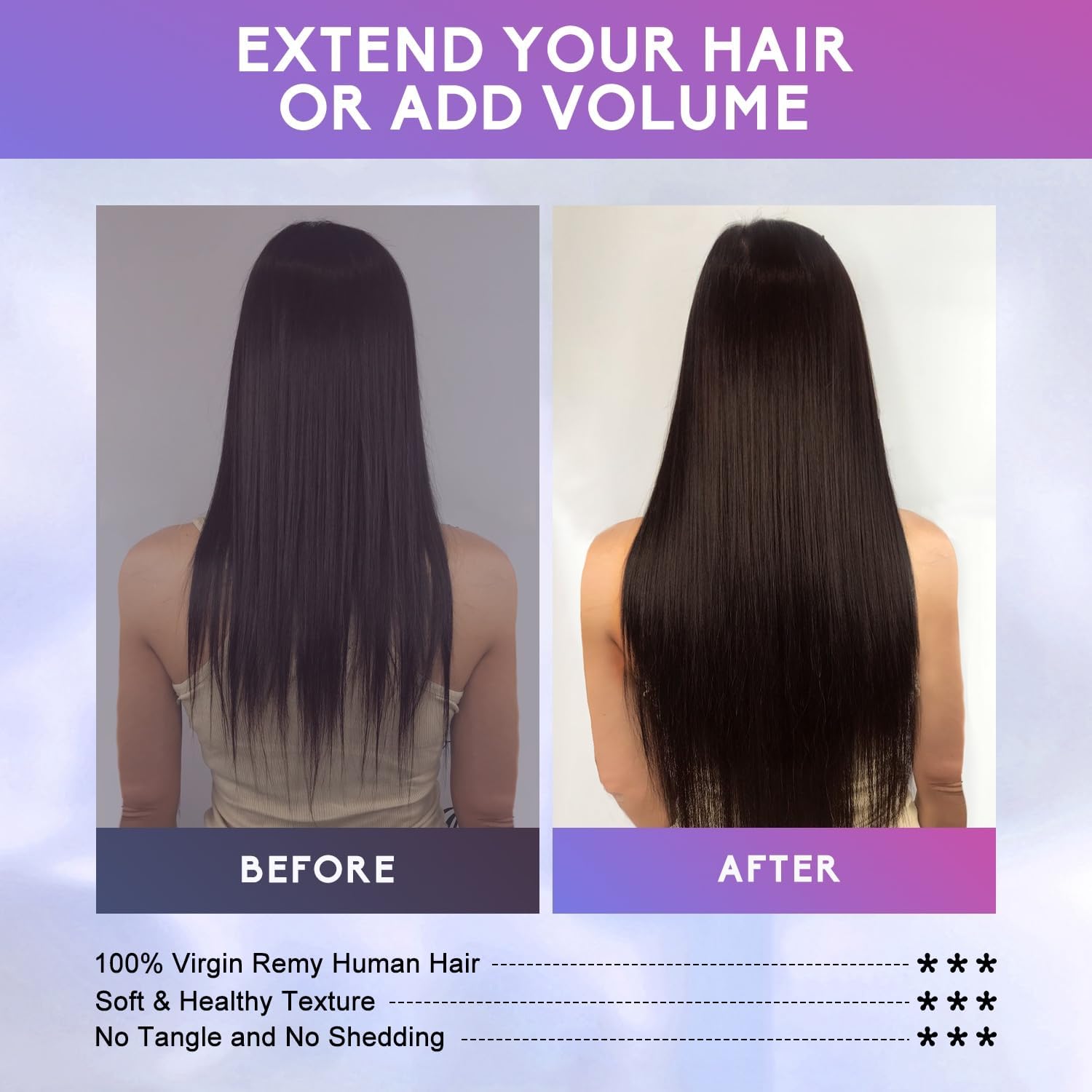 Empaque y cuidado de las extensiones ZNXDJXE para almacenamiento seguro