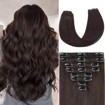 Extensiones ZNXDJXE con clips para mayor volumen
