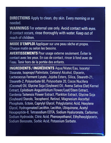 Aplicación con dedos para Zo Skin Health Crema Renovación Diaria de rápida absorción.