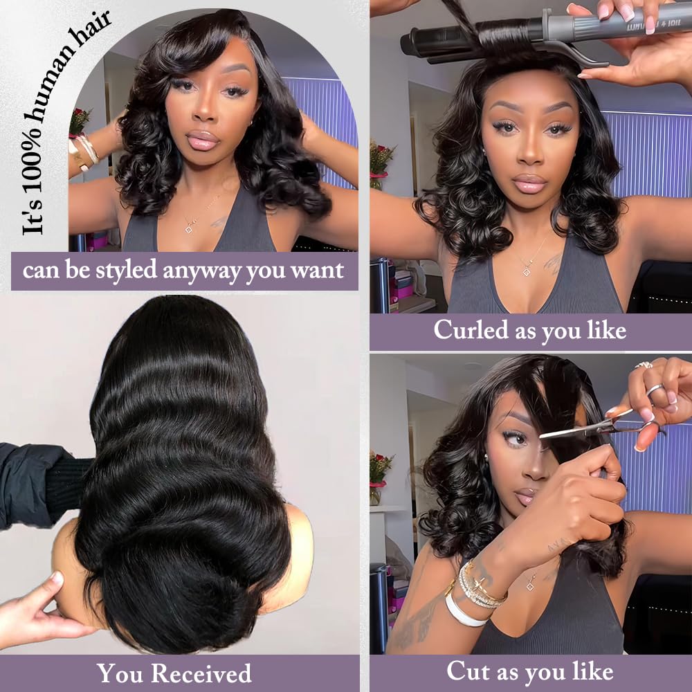 Línea de cabello con cabello bebé para acabado natural.