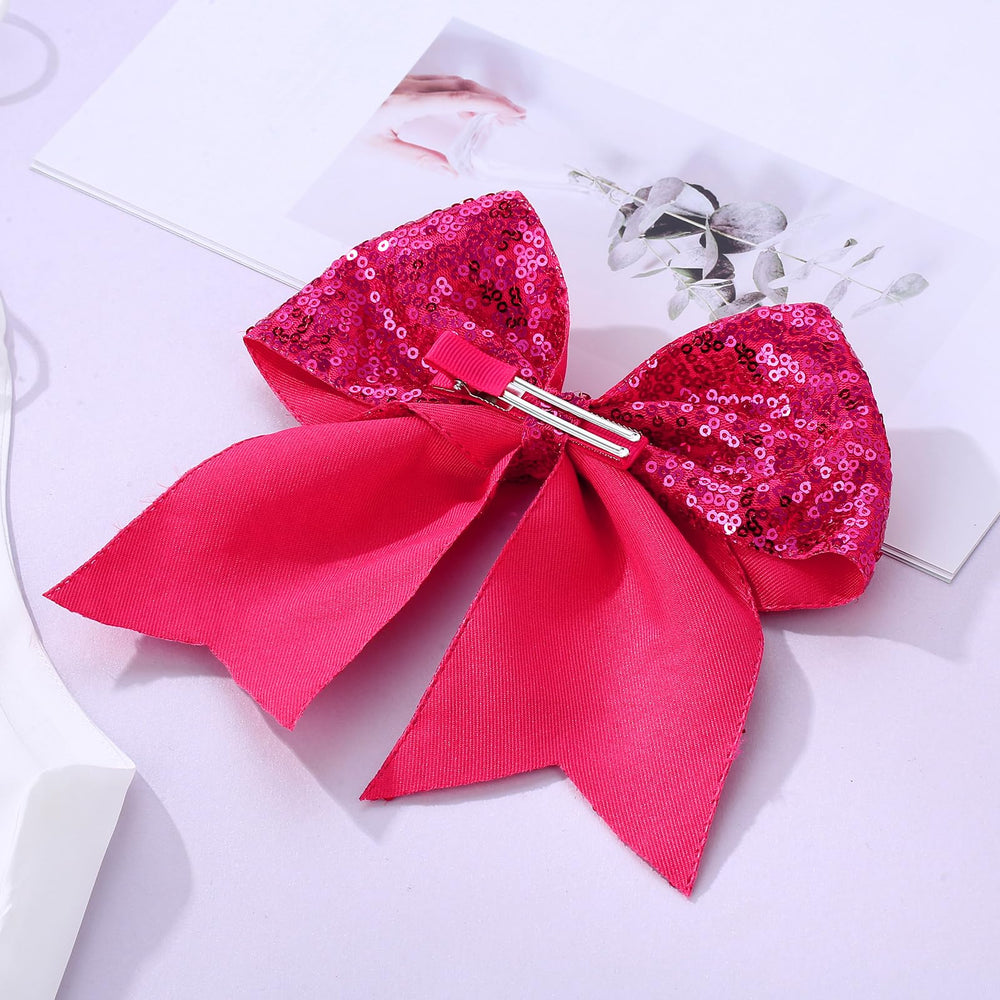 Accesorio de pelo Zolyco para fiesta con brillo rosa