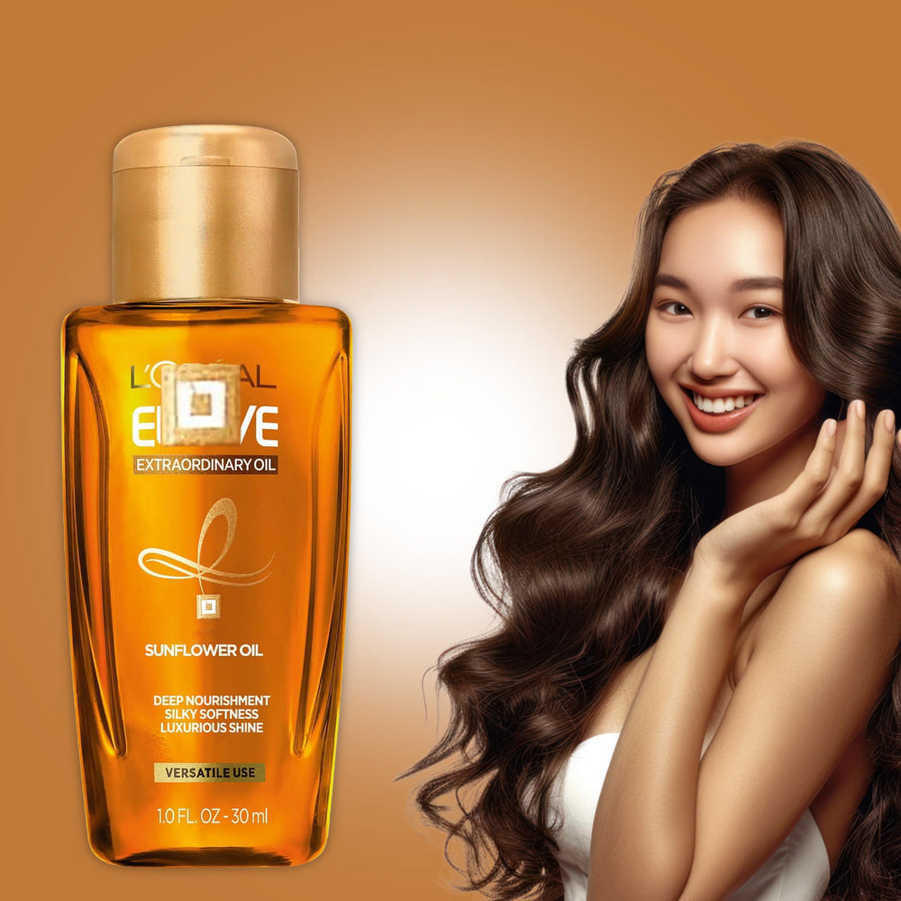 ZompoZ Elvive Extraordinary Oil, textura ligera que suaviza la fibra capilar