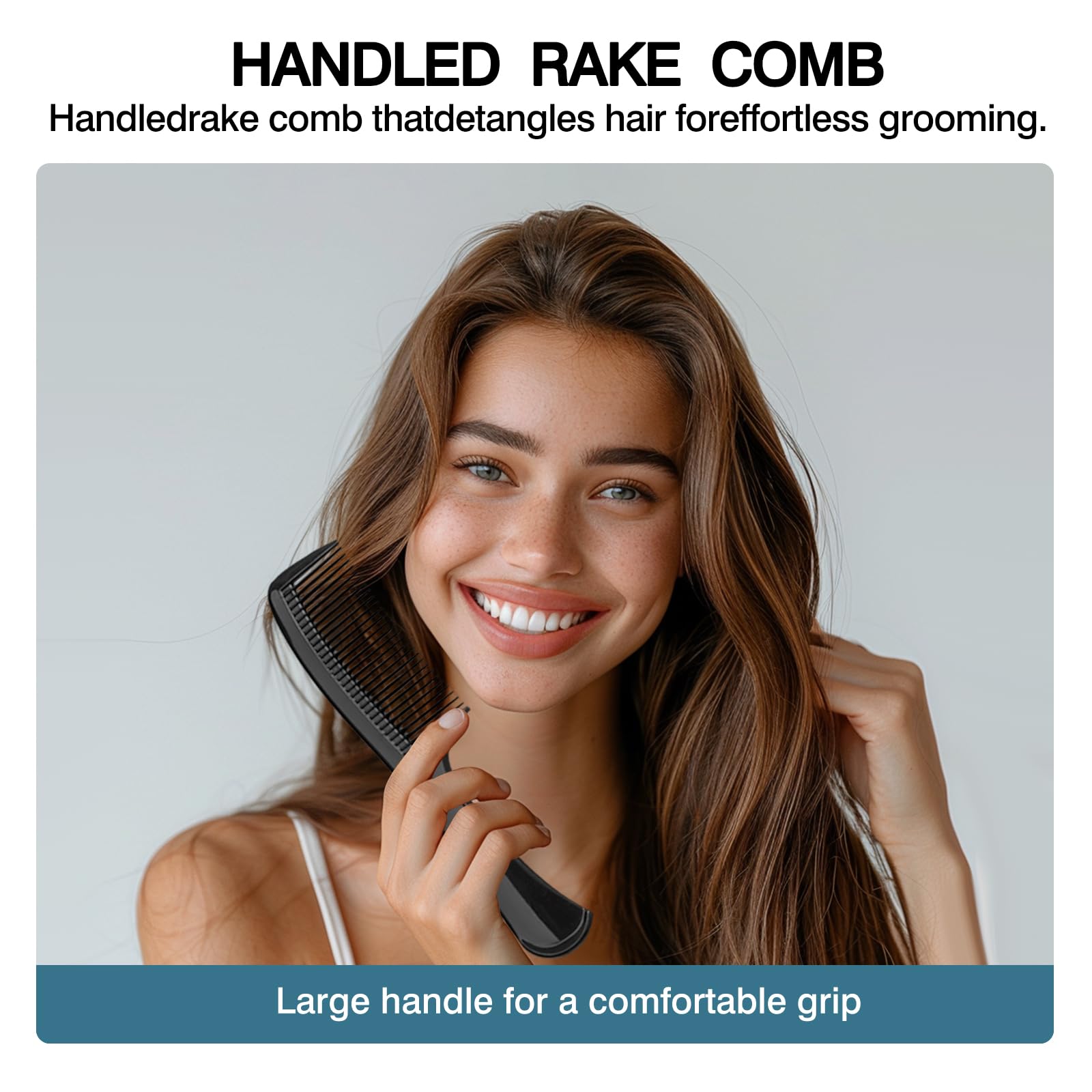 Peine para todos los tipos de cabello Zoolinn, resultados versátiles