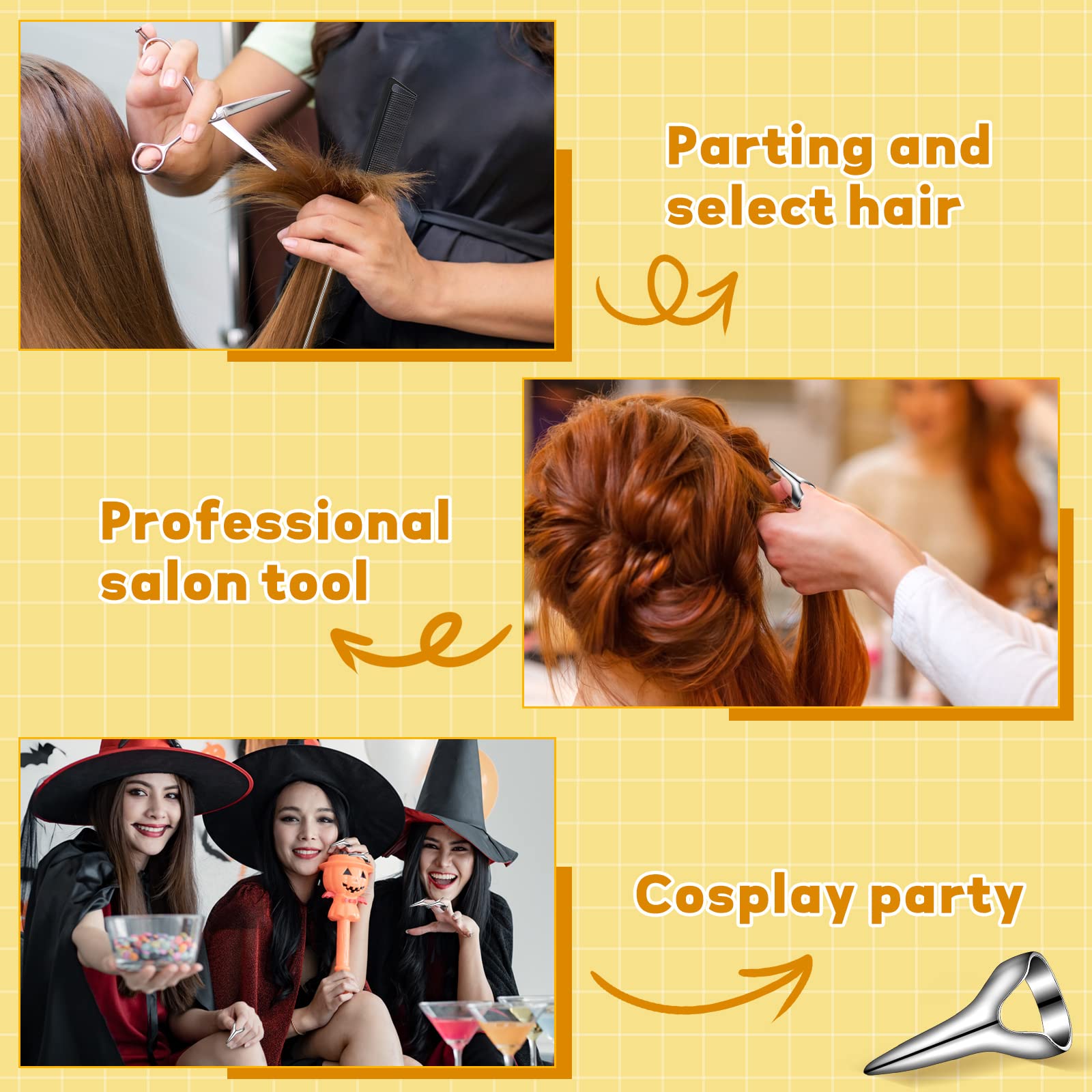 Zopeal: útil para extensiones y peinados con trenzas.