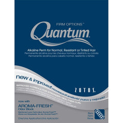Zotos Quantum Firm: botella de tratamiento alcalino que aporta rizos firmes y con movimiento