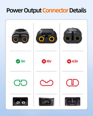 Zouxan cargador 5V para OneBlade QP4631/QP4530, compatibilidad amplia