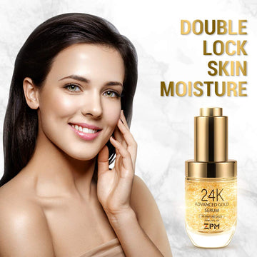 ZPM suero 24K Oro vitamina C: ilumina tono y aporta vitalidad.