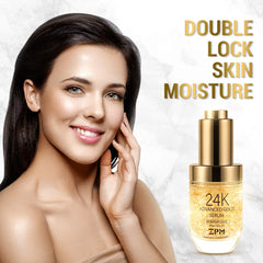 ZPM suero 24K Oro vitamina C: ilumina tono y aporta vitalidad.