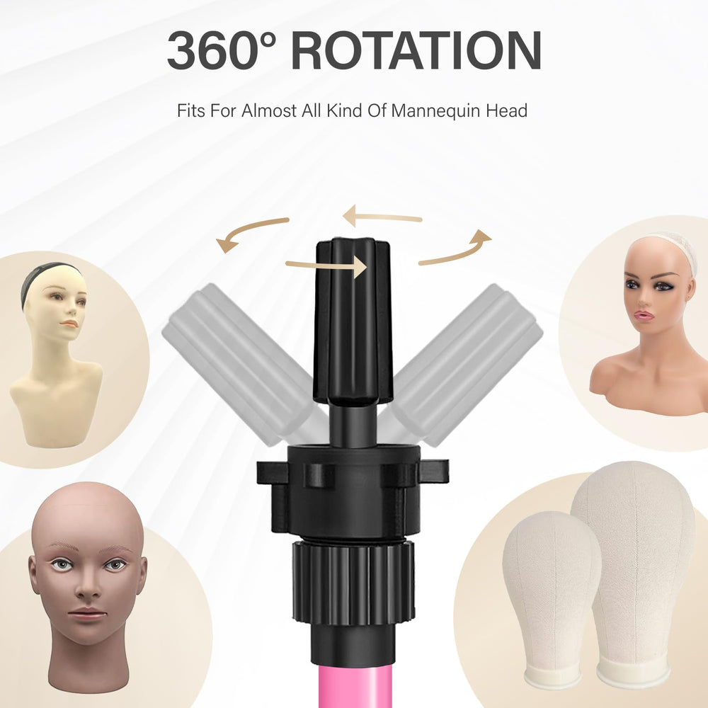 ZQIAN BEAUTY ofrece base estable con tres placas para mayor estabilidad.