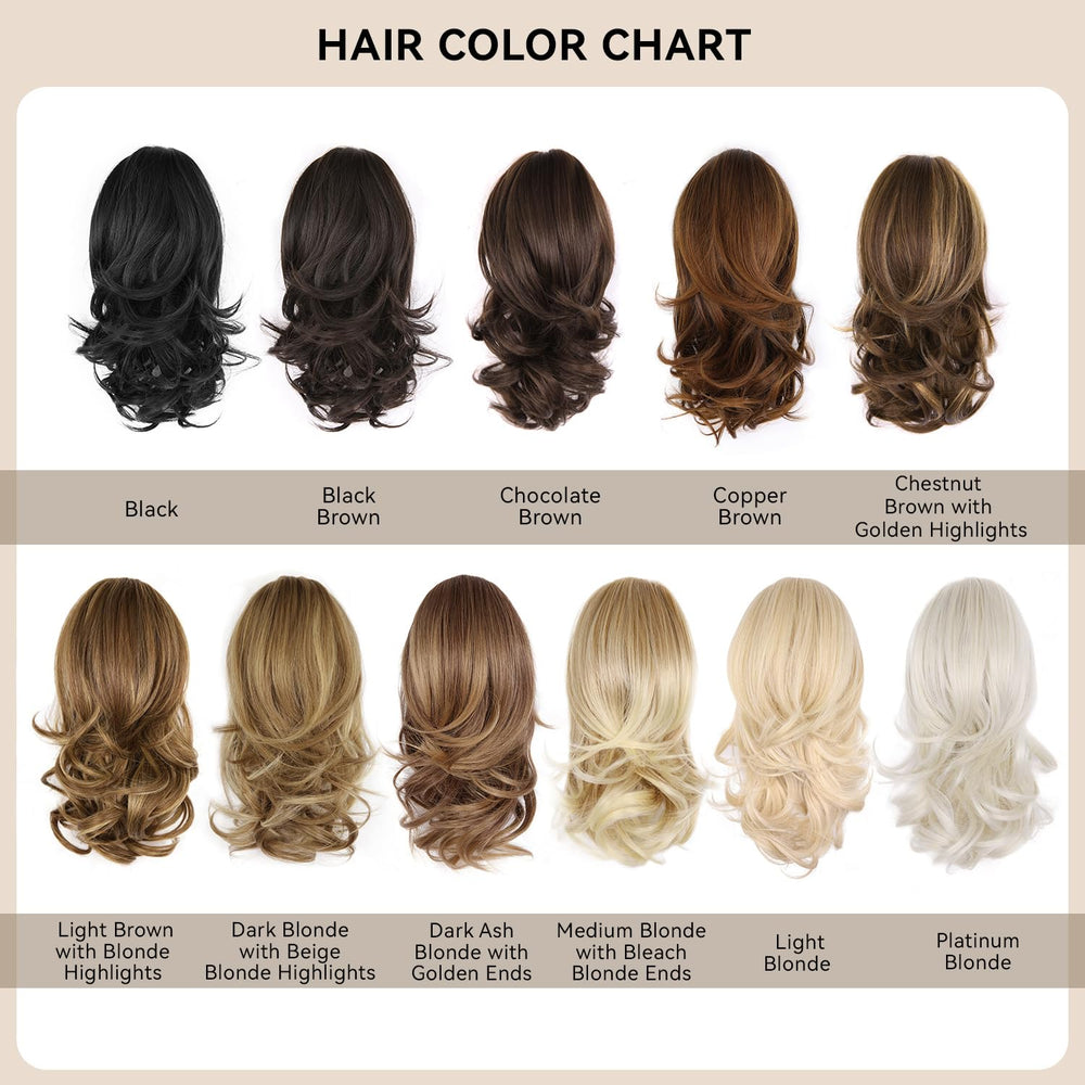 ZQIAN BEAUTY clip de garra para fijar cola de caballo con comodidad.
