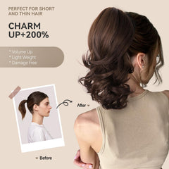 ZQIAN BEAUTY fibra sintética suave con acabado natural