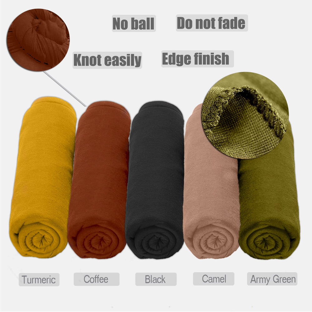 ZRQ foulard hijab curcuma, couleur vive pour rehausser la tenue.