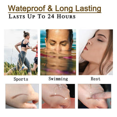 ZSSEMEI application stroke fills brows evenly for natural definition.