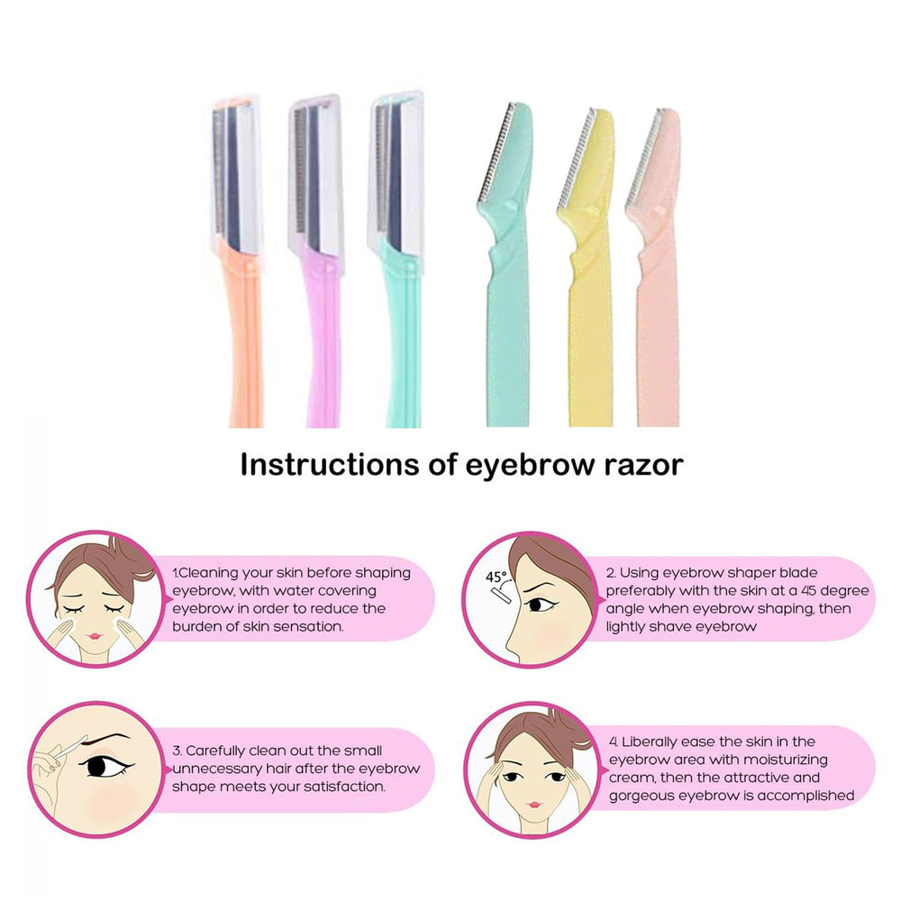 ZTRHYOO depilación suave en cejas sin irritación ni enrojecimiento.