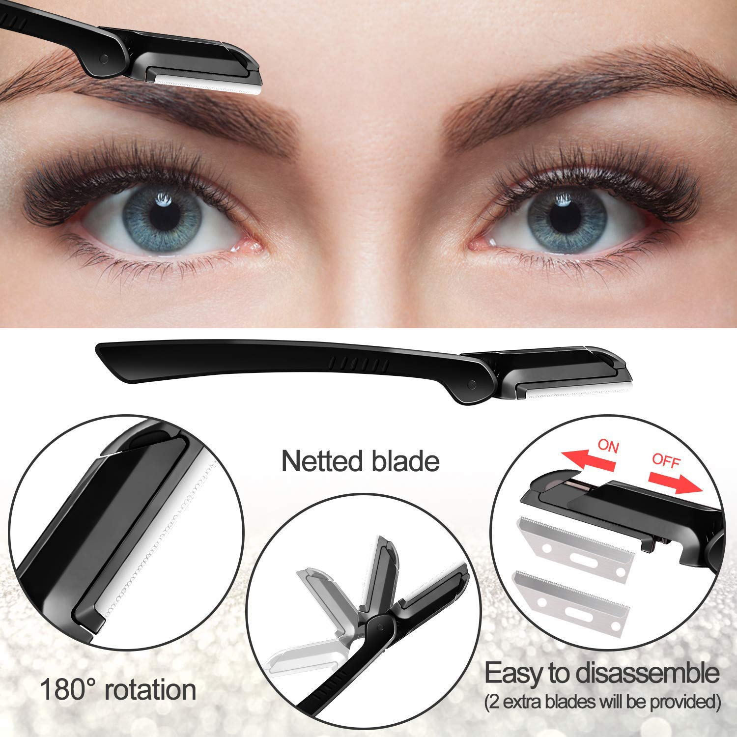 ZTRHYOO kit cejas hojas de repuesto: mantenimiento duradero