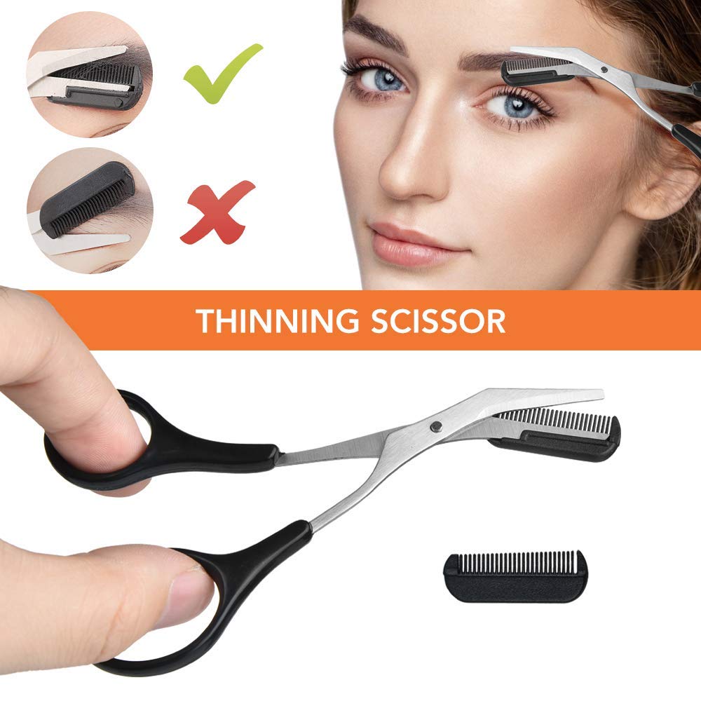 ZTRHYOO kit cejas peine: peinado rápido para forma definida