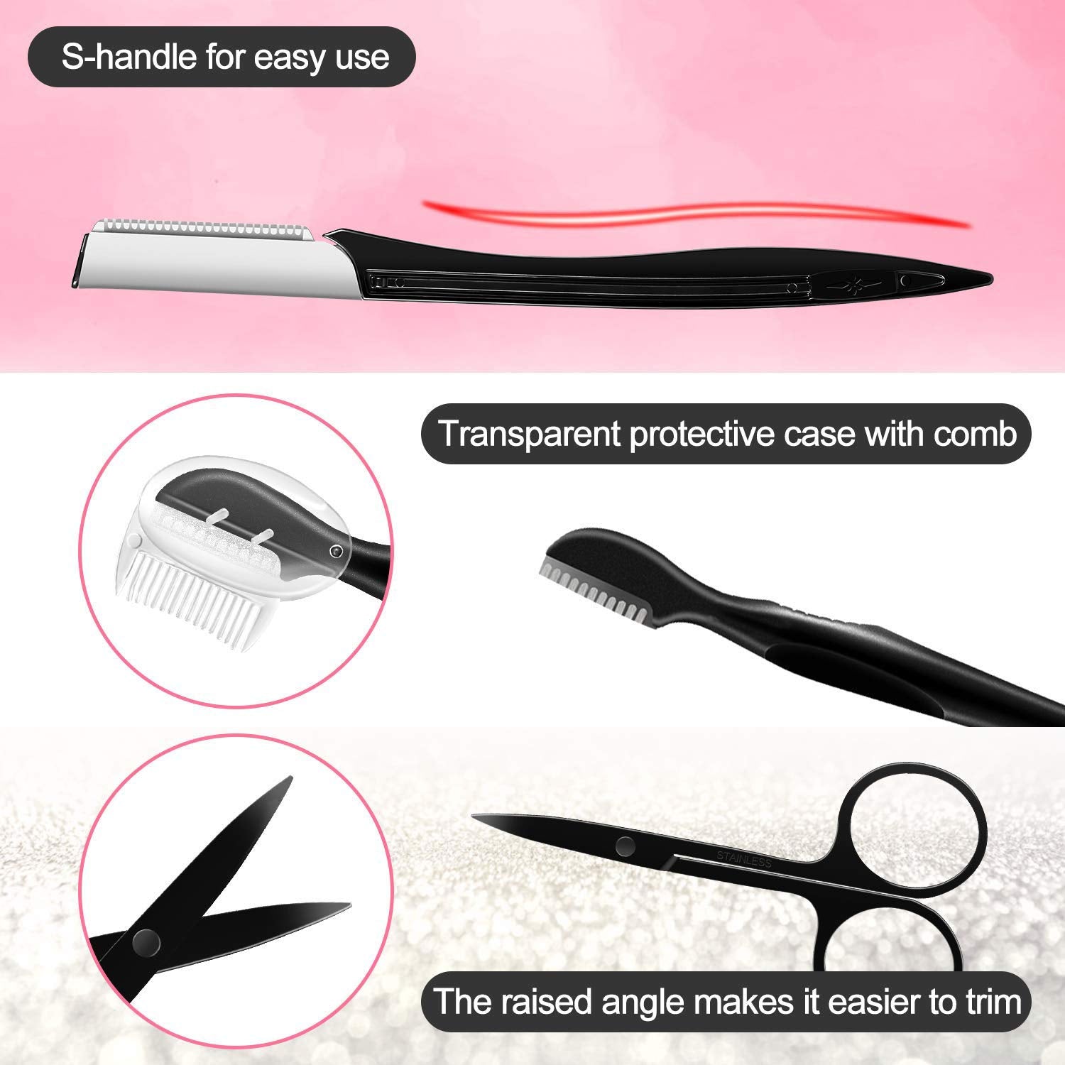 ZTRHYOO kit cejas pinza: extracción de pelos con seguridad