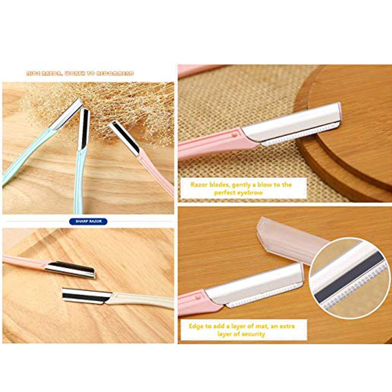 ZTRHYOO uso facial seguro para pelo fino y retoques precisos.