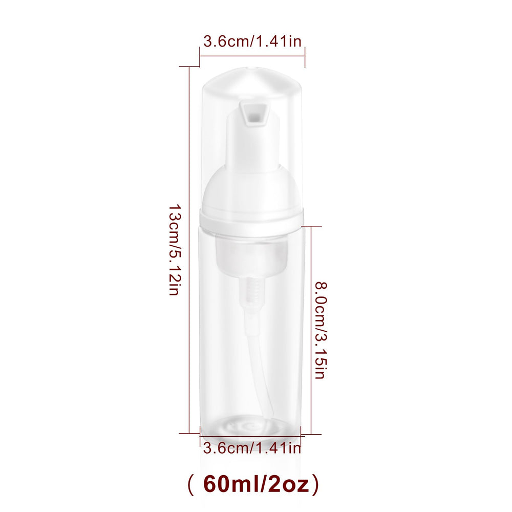 Plástico de alta calidad Zuihug 60 ml, reutilizable y ligero.