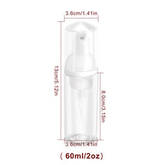 Plástico de alta calidad Zuihug 60 ml, reutilizable y ligero.