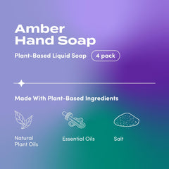 Jabón Zum Indigo Wild con dispensador, facilita la limpieza en cocina y baño.