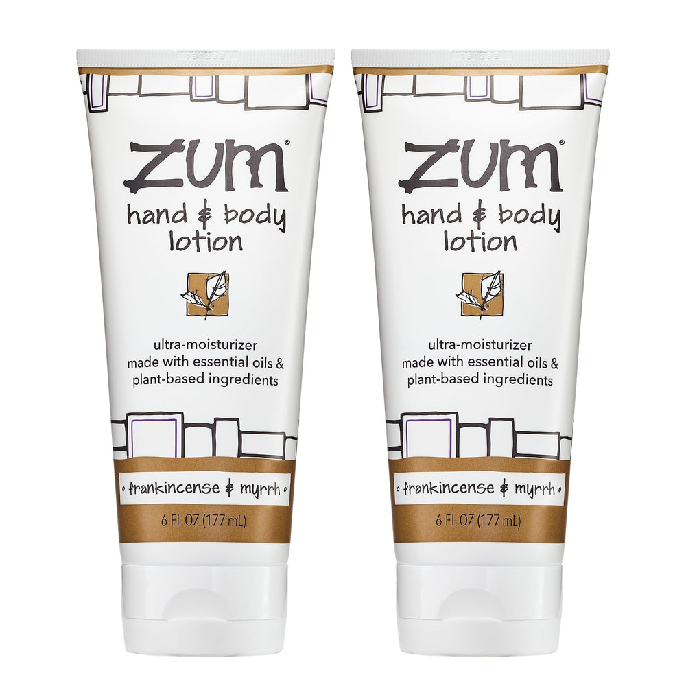 Lotion Zum Indigo Wild mains et corps sur pompe, hydratation douce pour peaux sèches.