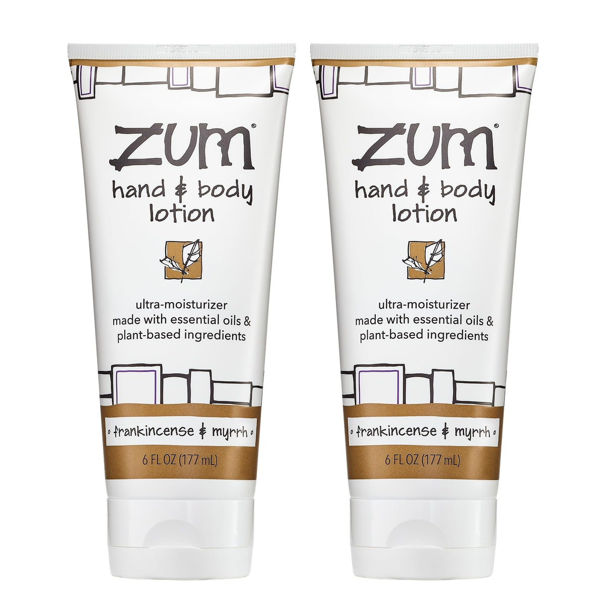 Lotion Zum Indigo Wild mains et corps sur pompe, hydratation douce pour peaux sèches.
