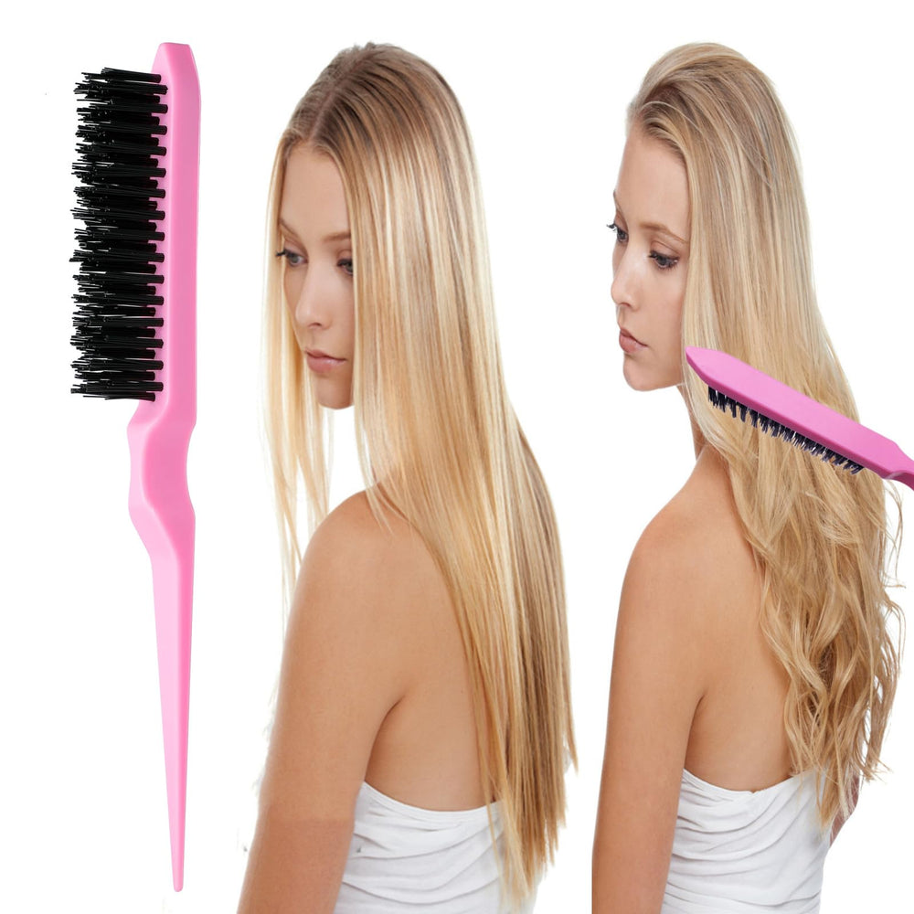 Cepillo de cerdas suaves ZVOREI para definir la línea del cabello.