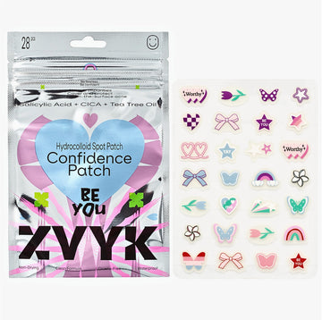 Parche ZVYK con diseño corazón para espinilla, expresión personal y cobertura rápida