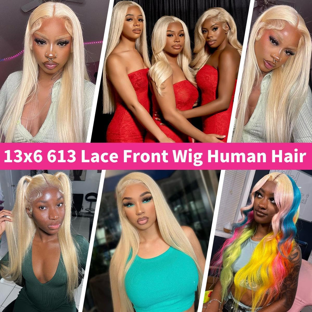ZWJSH 613 13x6 lace front, longitud 30 pulgadas para un look llamativo.