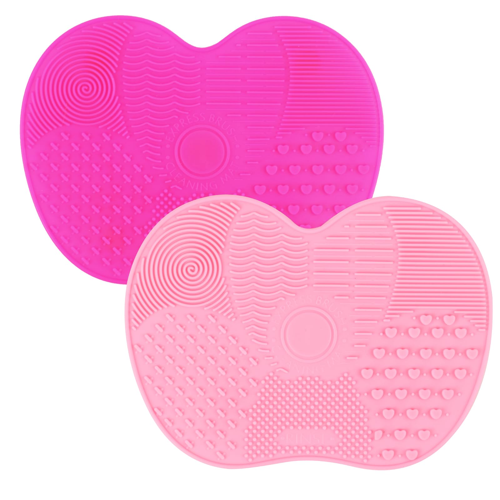 Zxglxinyao limpiapinceles silicona con textura para limpieza eficiente de brochas.