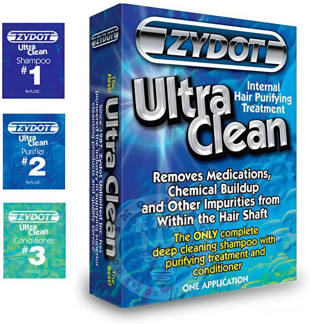 Zydot desintoxicación champú purificador limpia profundamente el cabello para la prueba capilar.