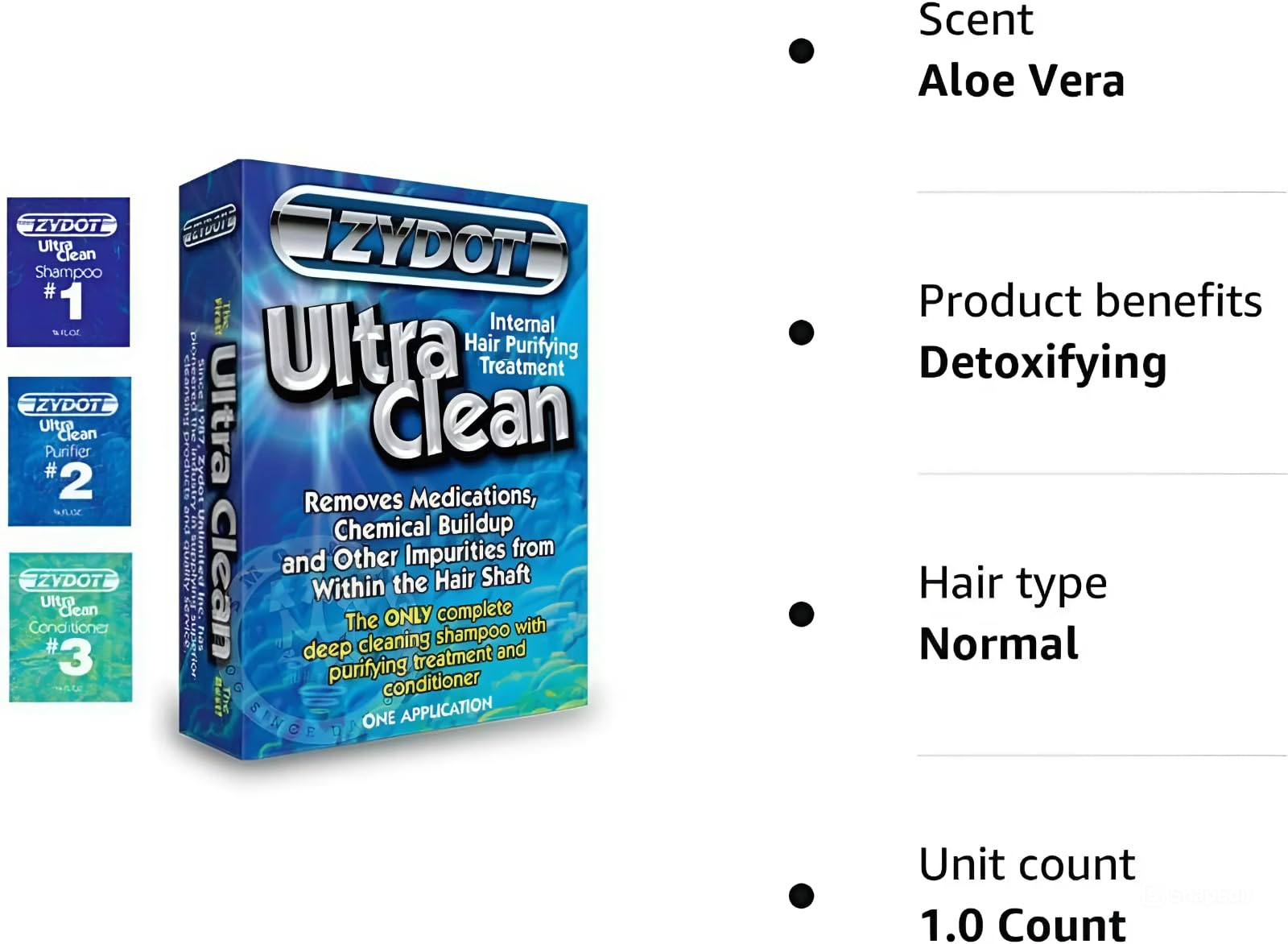 Zydot restablece brillo y suavidad tras la limpieza externa del cabello.
