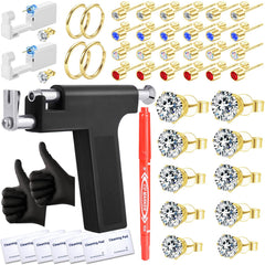 Kit Zygc para perforación de orejas profesional, fácil de usar en casa.