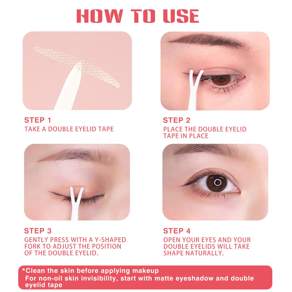 ZYQTQZ hipoalergenico para ojos: suave con piel sensible.