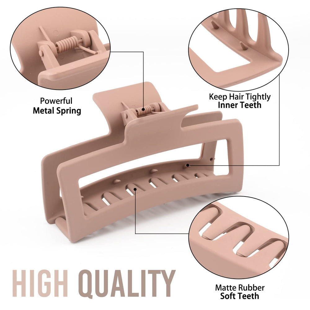 ZYTJ clip jumbo para cabello grueso, sujeción segura